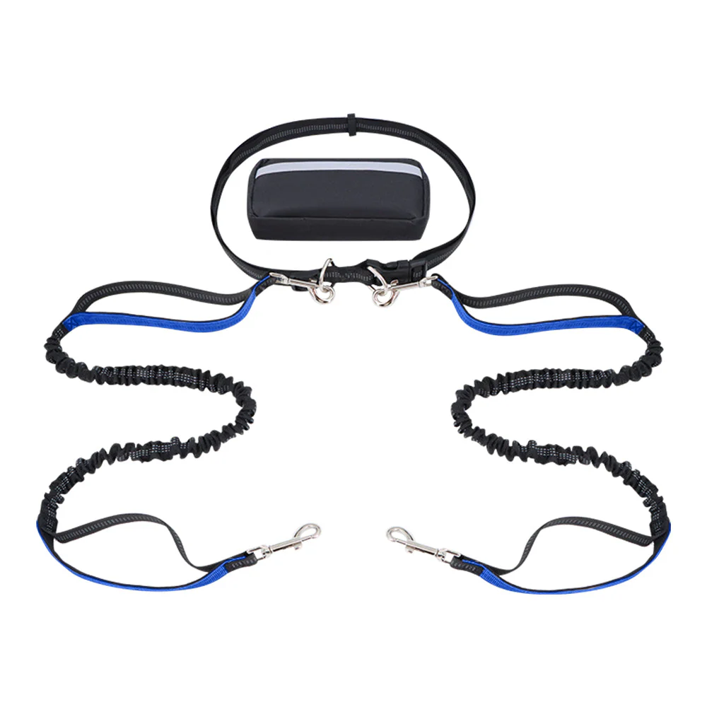 Dog Leash Double-Handle Hands-Free Bungee Reflective Walking Leash Fall 2025 Safe Control - Image 4