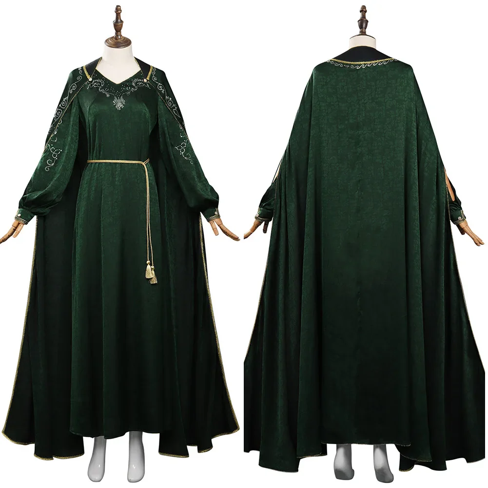 Alicent Cosplay Dress Medieval Fantasy Gown Halloween - Image 5