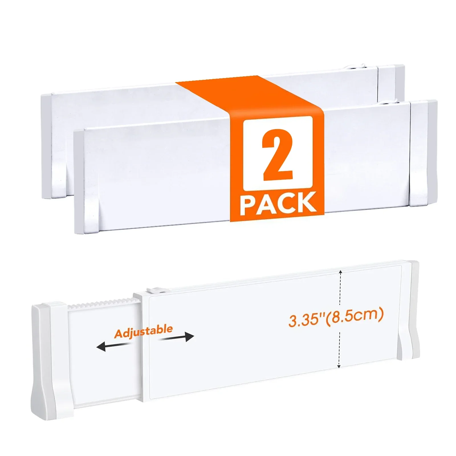Drawer Dividers Adjustable Expandable Drawer Organizers Back To School 2025 Space Saving Dresser Storage - Image 7
