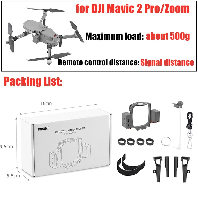 Drone Airdrop System Compatible With Mavic Series Drones, Compact Payload Release Kit Fall 2025 Rescue - Image 9