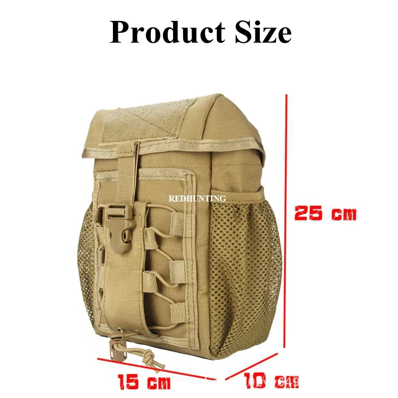 Dump Pouch Tactical Bag Outdoor Utility Pouch Waterproof Folding Molle Hiking Gear Fall 2025 - Image 5