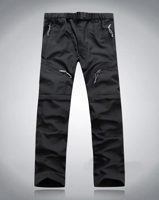 Durable men's 2-in-1 hiking pants – versatile design, robust material, for outdoor adventures - Image 6