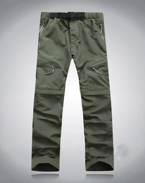 Durable men's 2-in-1 hiking pants – versatile design, robust material, for outdoor adventures - Image 7