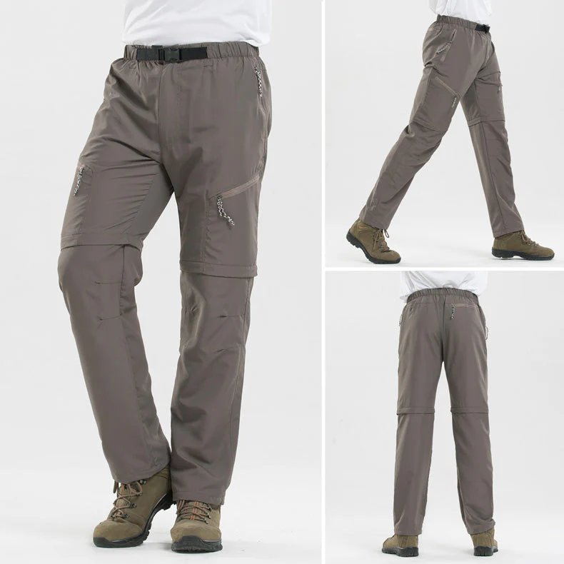 Durable men's 2-in-1 hiking pants – versatile design, robust material, for outdoor adventures - Image 8