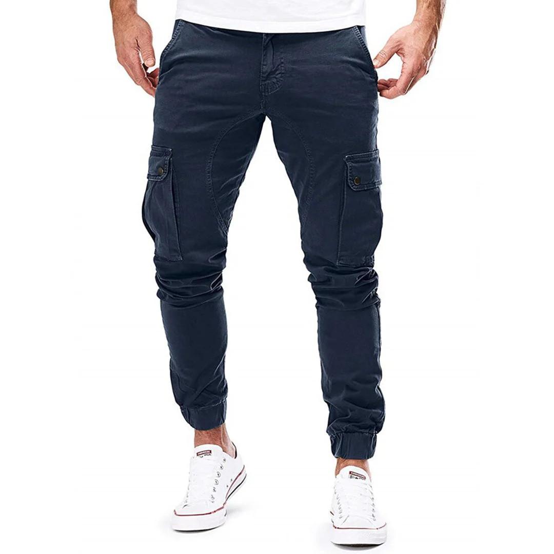 Durable men's cargo pants – contemporary fit, breathable fabric, for outdoor adventures - Image 10