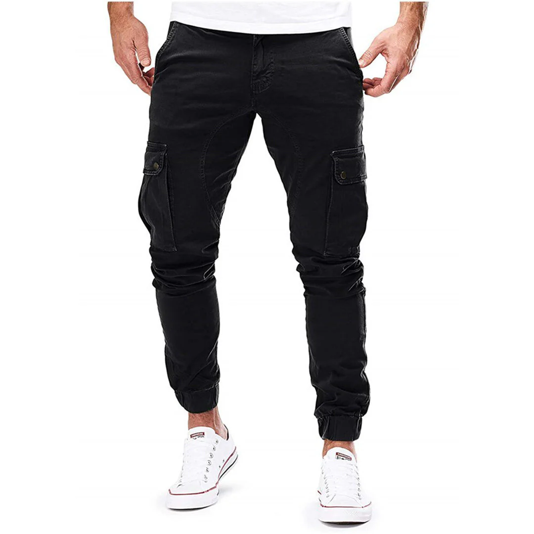 Durable men's cargo pants – contemporary fit, breathable fabric, for outdoor adventures - Image 11