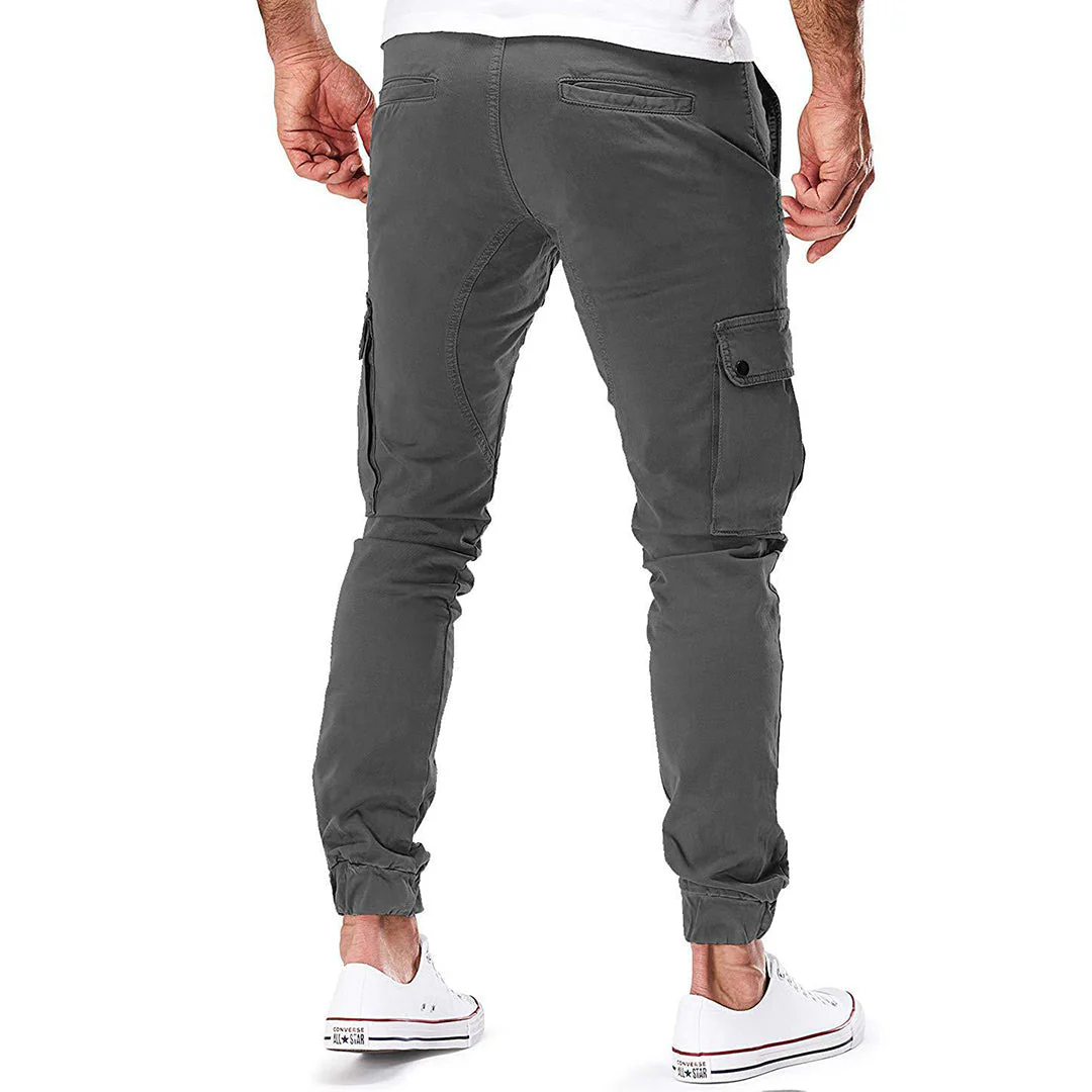 Durable men's cargo pants – contemporary fit, breathable fabric, for outdoor adventures - Image 5