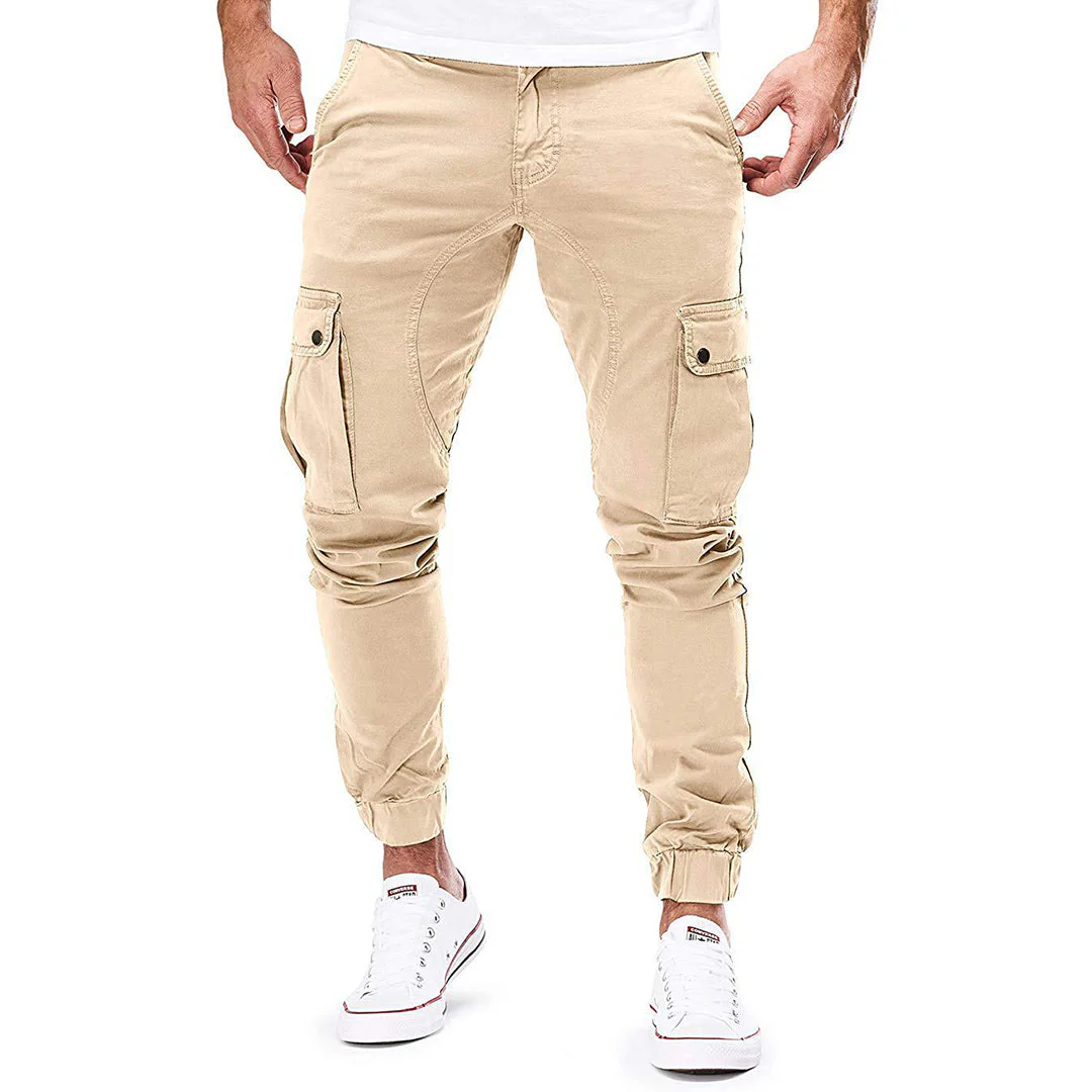 Durable men's cargo pants – contemporary fit, breathable fabric, for outdoor adventures - Image 6
