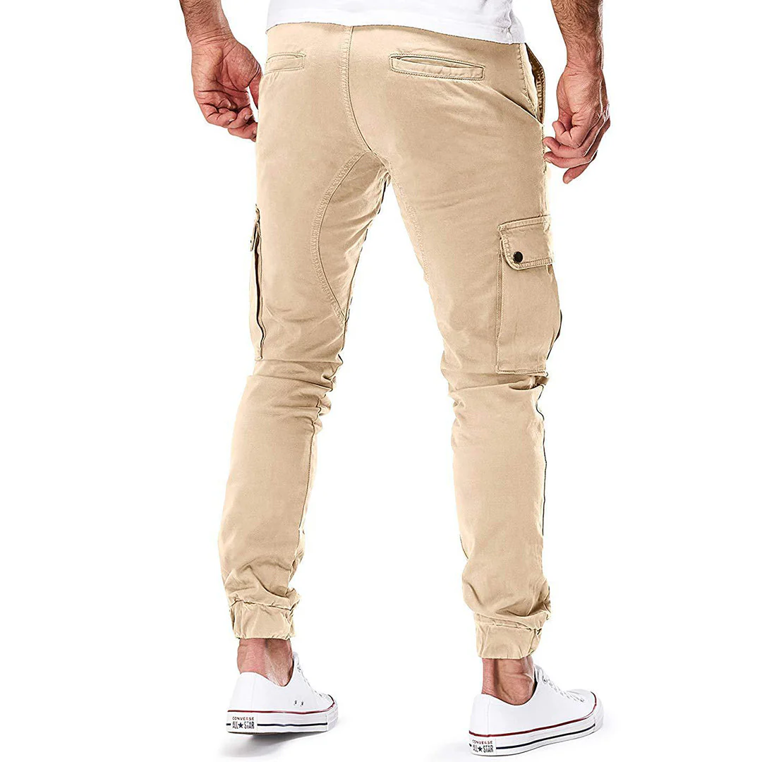 Durable men's cargo pants – contemporary fit, breathable fabric, for outdoor adventures - Image 7
