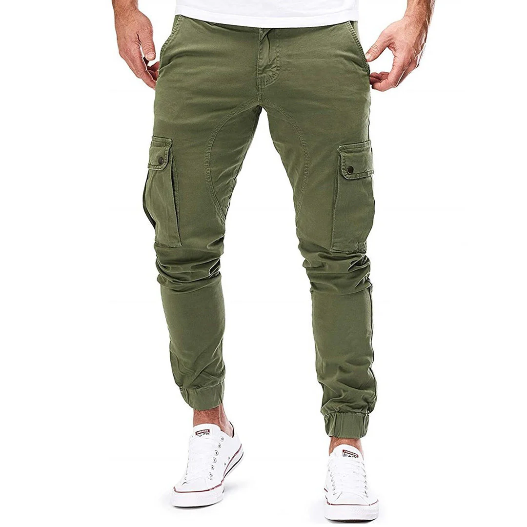 Durable men's cargo pants – contemporary fit, breathable fabric, for outdoor adventures - Image 8