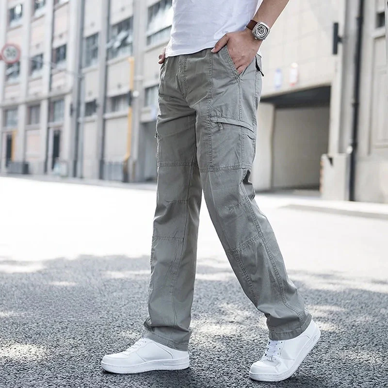 Durable men's cargo pants – relaxed fit, breathable fabric, for everyday wear - Image 3