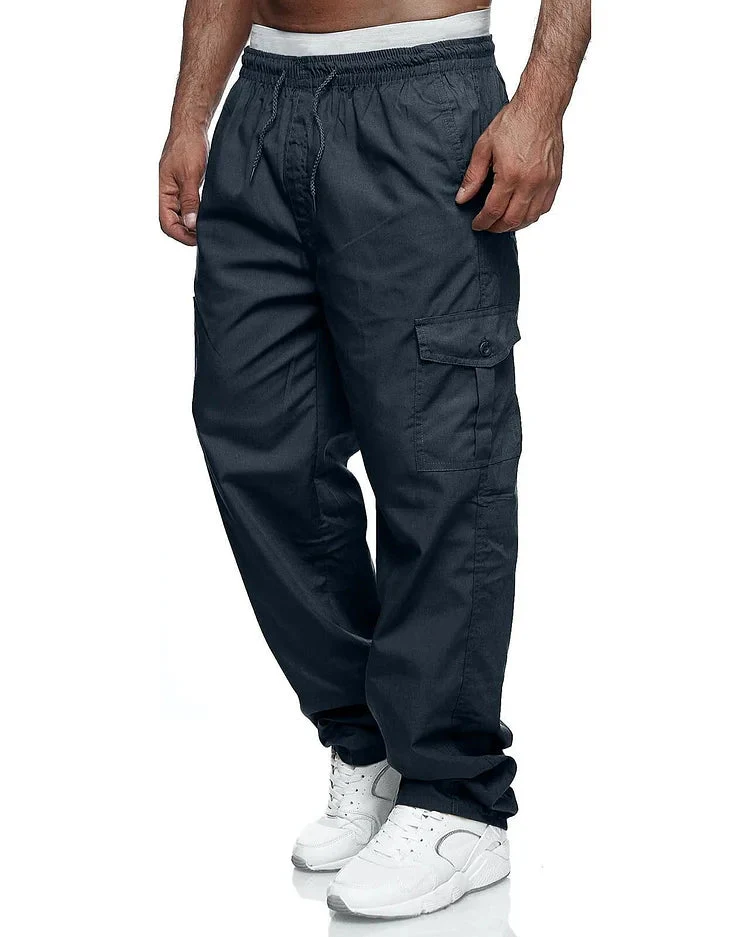 Durable men's cargo pants – versatile pockets, breathable fabric, for outdoor activities - Image 6