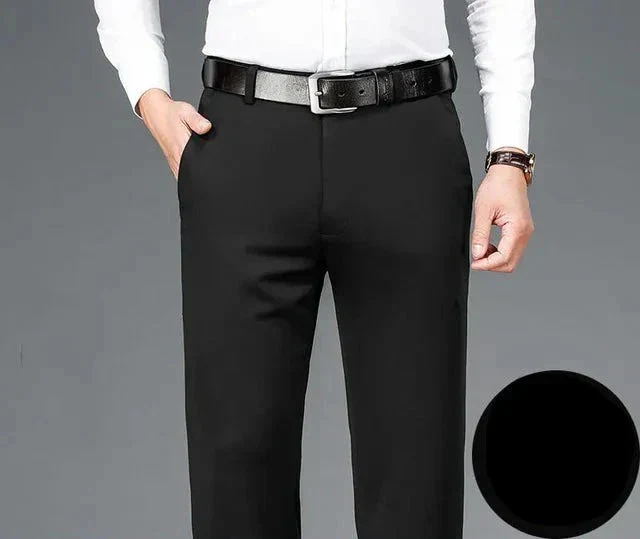 Durable men's dress pants – modern cut, sturdy fabric, for business and special occasions