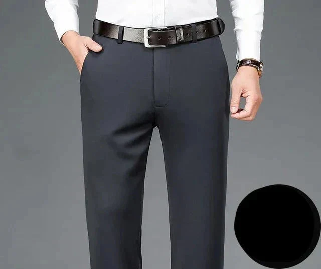 Durable men's dress pants – modern cut, sturdy fabric, for business and special occasions - Image 6