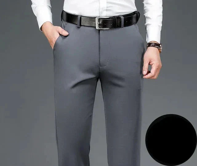 Durable men's dress pants – modern cut, sturdy fabric, for business and special occasions - Image 7