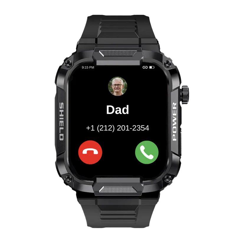 Durable men's smartwatch – advanced fitness tracker, waterproof, for active lifestyle - Image 6