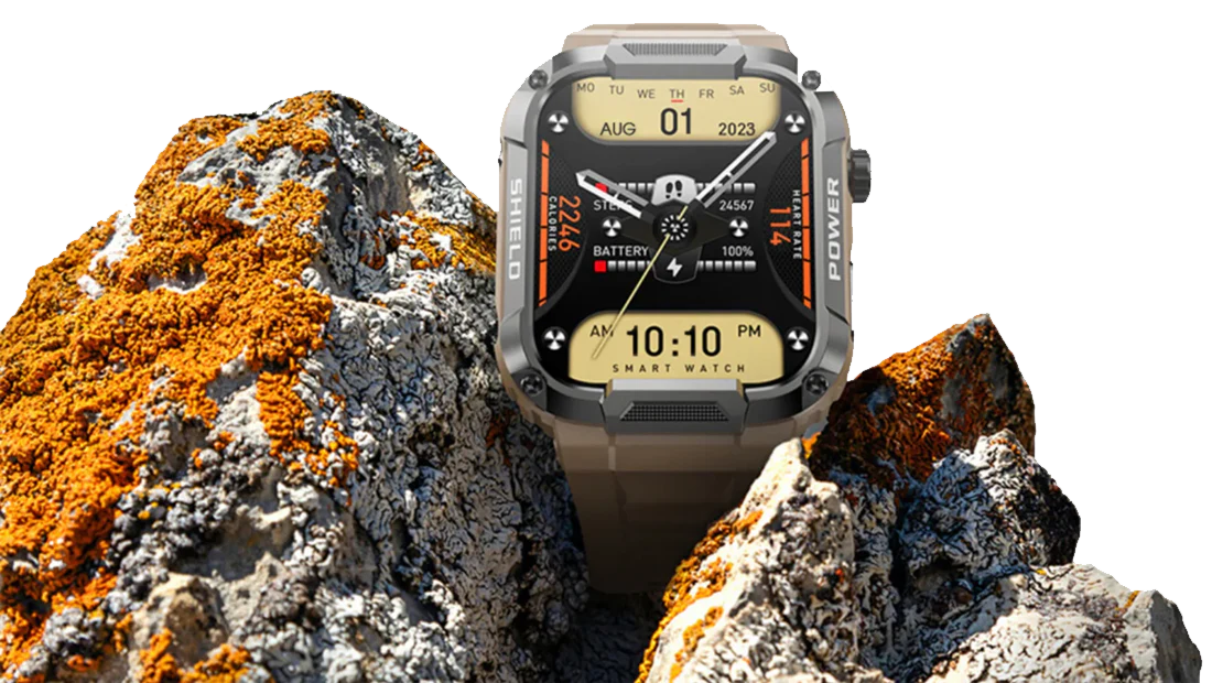 Durable men's smartwatch – advanced fitness tracker, waterproof, for active lifestyle - Image 8