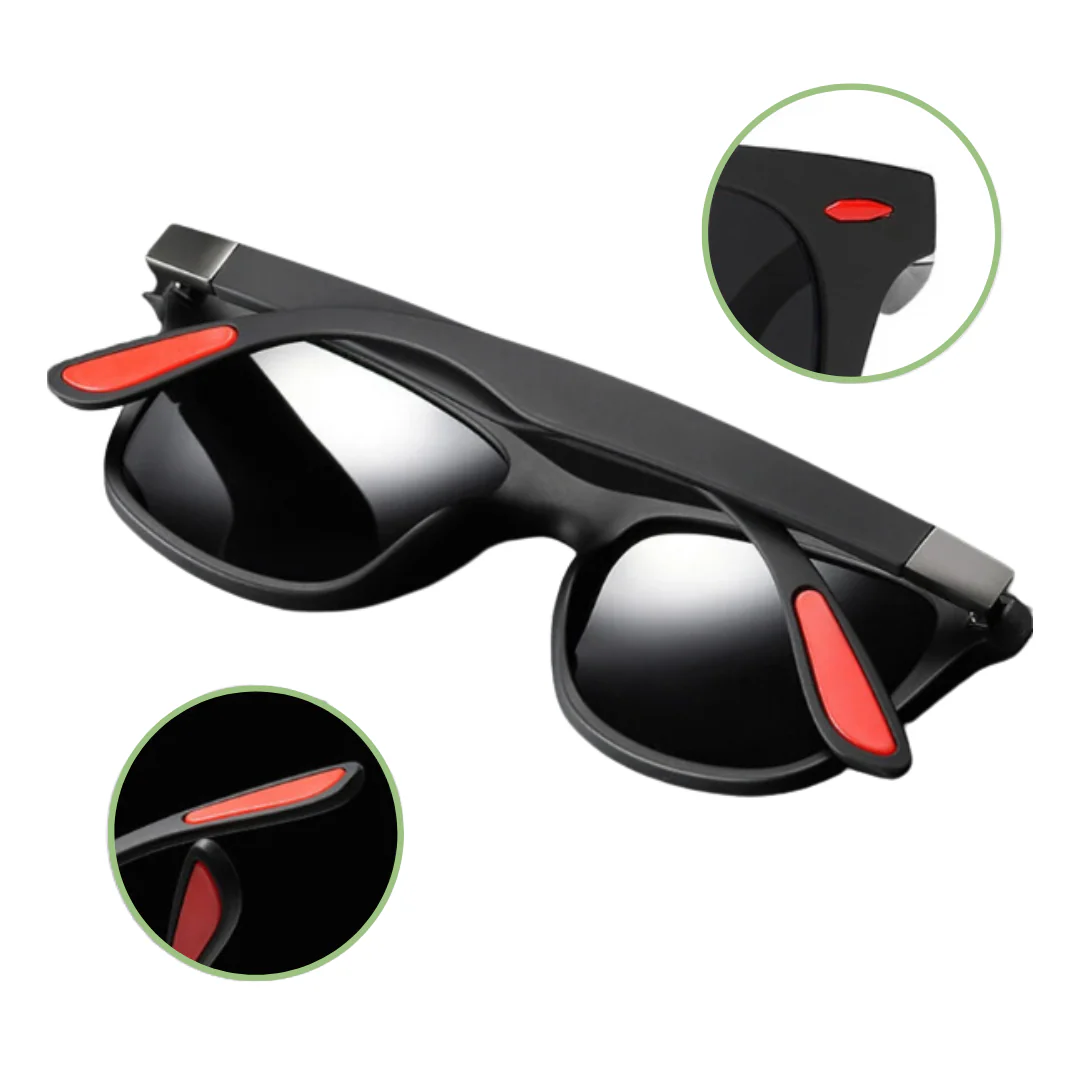 Durable men's sunglasses – polarized lenses, UV protection, for outdoor activities - Image 7