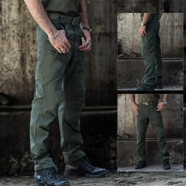 Durable men's waterproof hiking pants – ergonomic design, breathable fabric, for outdoor adventures - Image 4