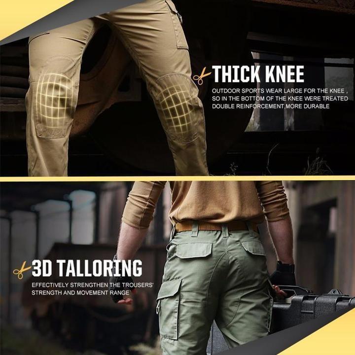 Durable men's waterproof hiking pants – ergonomic design, breathable fabric, for outdoor adventures - Image 7