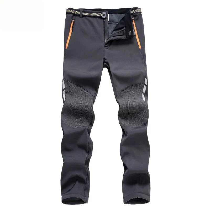 Durable men's waterproof outdoor pants – elastic fit, breathable fabric, for trekking - Image 2