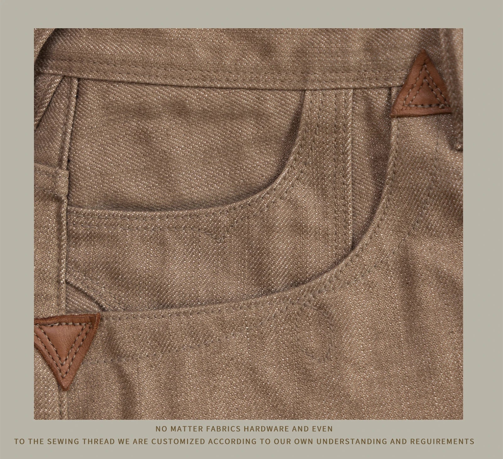 Durable Relaxed Men's Straight Jeans - Loose Selvedge Casual - Image 13