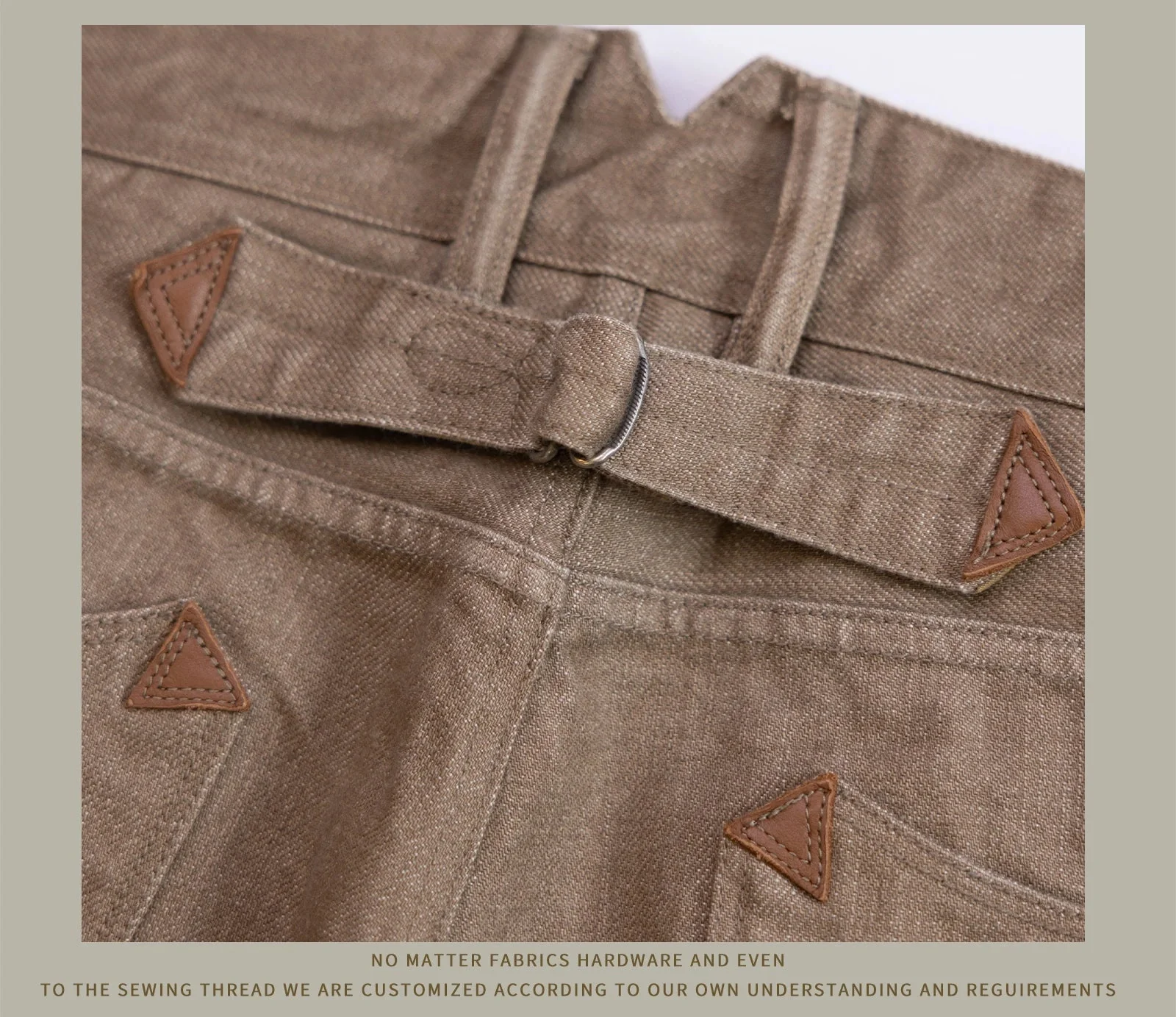 Durable Relaxed Men's Straight Jeans - Loose Selvedge Casual - Image 15