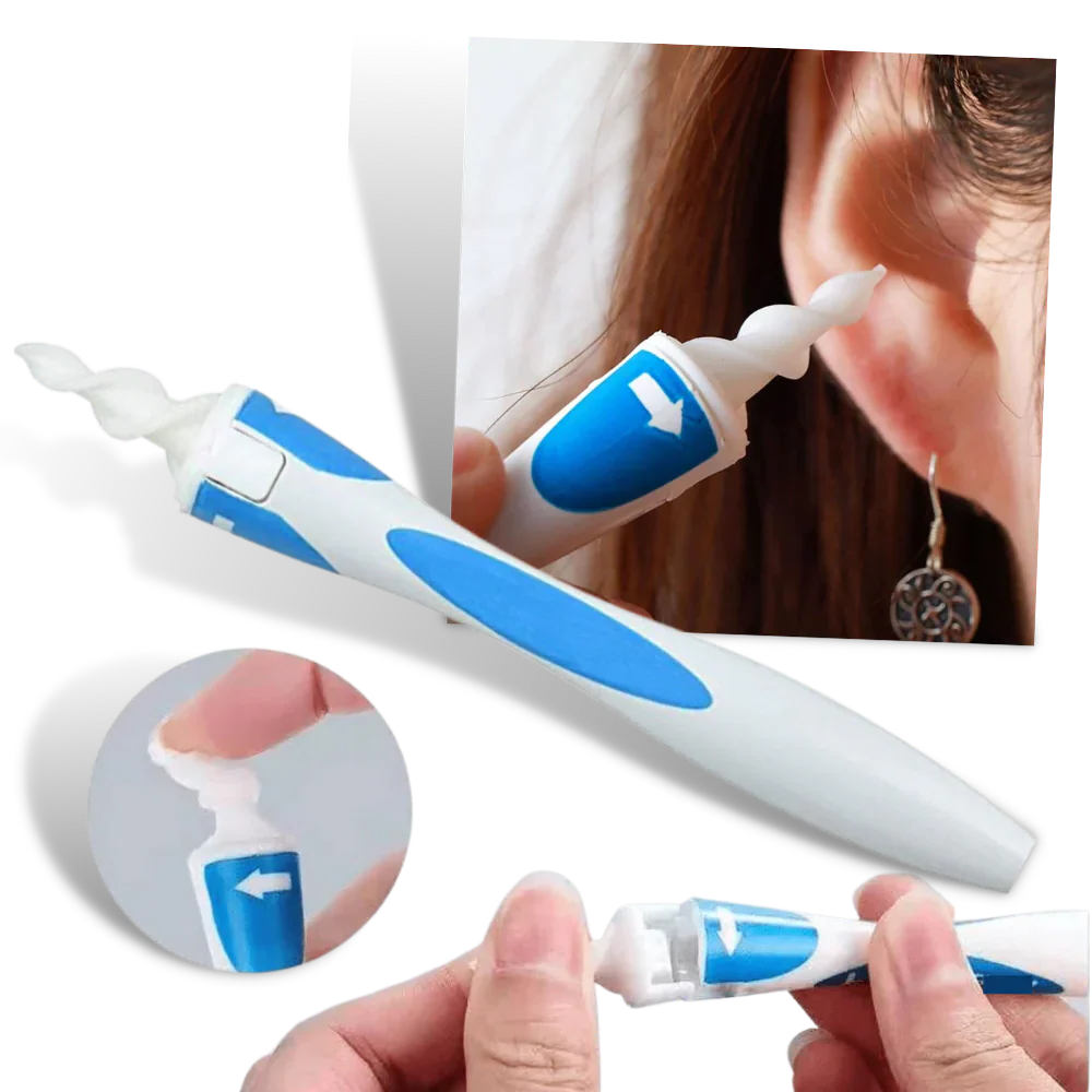 Ear Wax Remover Silicone Spiral Ear Cleaning Tool TikTok Viral Fall 2025 Gentle Wax Removal