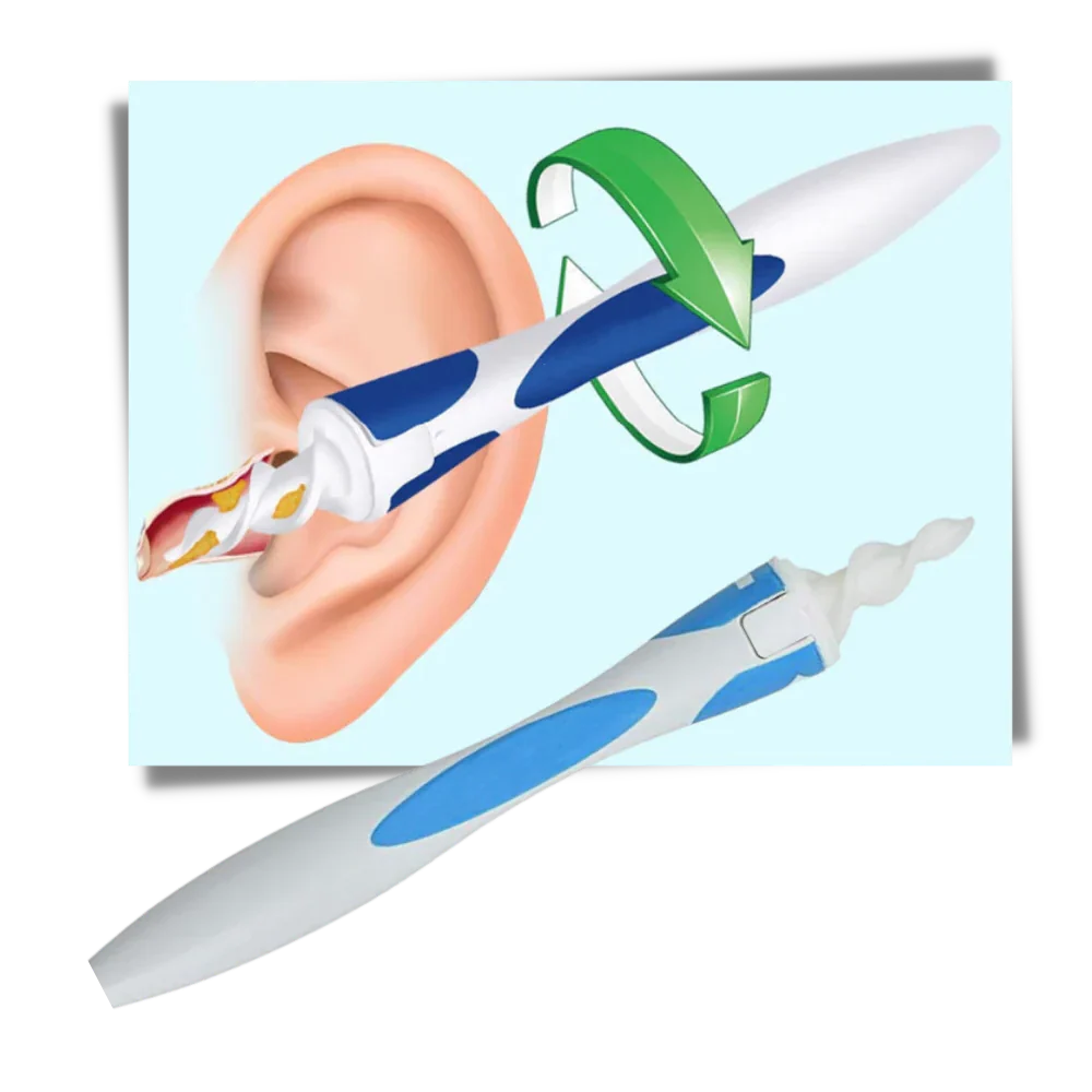 Ear Wax Remover Silicone Spiral Ear Cleaning Tool TikTok Viral Fall 2025 Gentle Wax Removal - Image 2