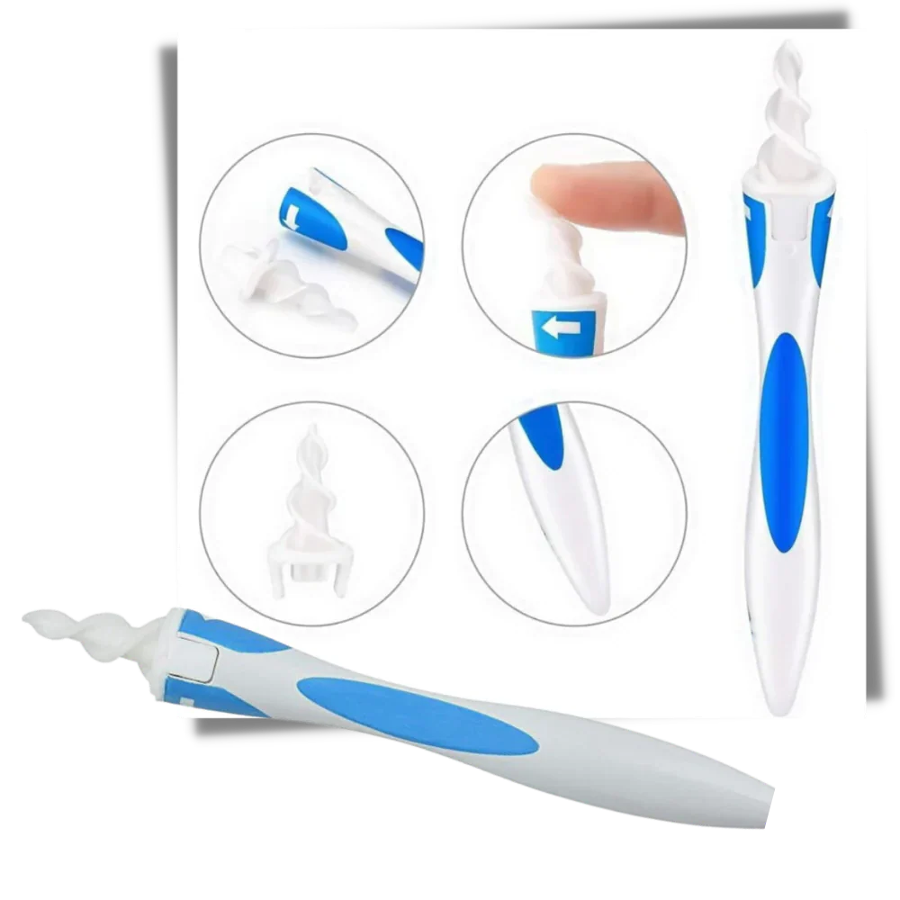 Ear Wax Remover Silicone Spiral Ear Cleaning Tool TikTok Viral Fall 2025 Gentle Wax Removal - Image 3
