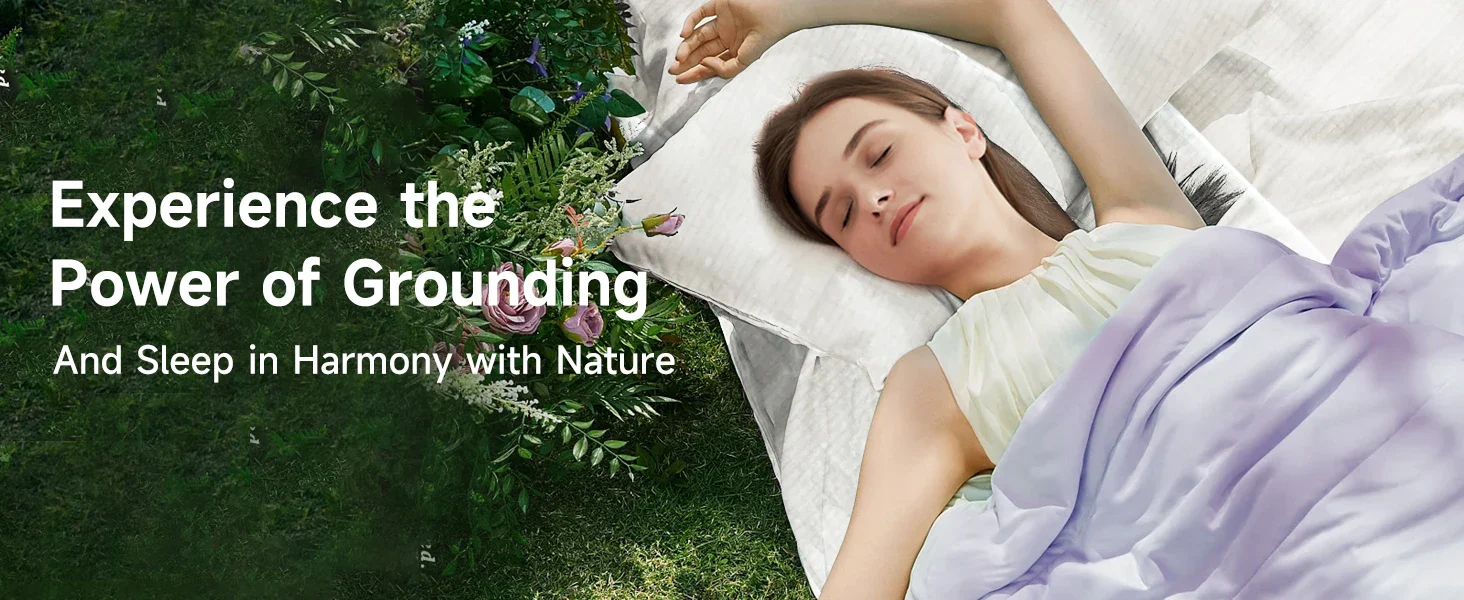 Earthing Grounding Bed Sheet 95 Cotton 5 Silver Fiber - Image 7