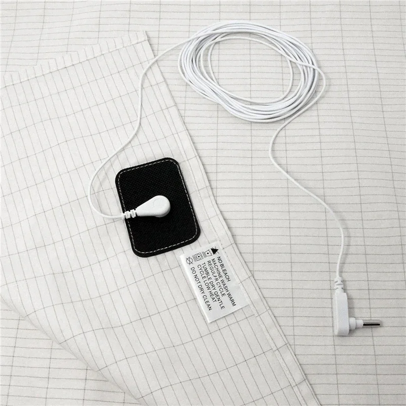 Earthing Bed Sheet Grounding Sheet Anti Static Sleep - Image 22