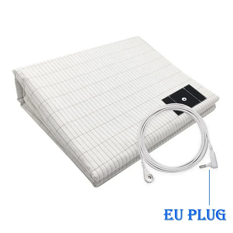 Earthing Bed Sheet Grounding Sheet Anti Static Sleep - Image 24
