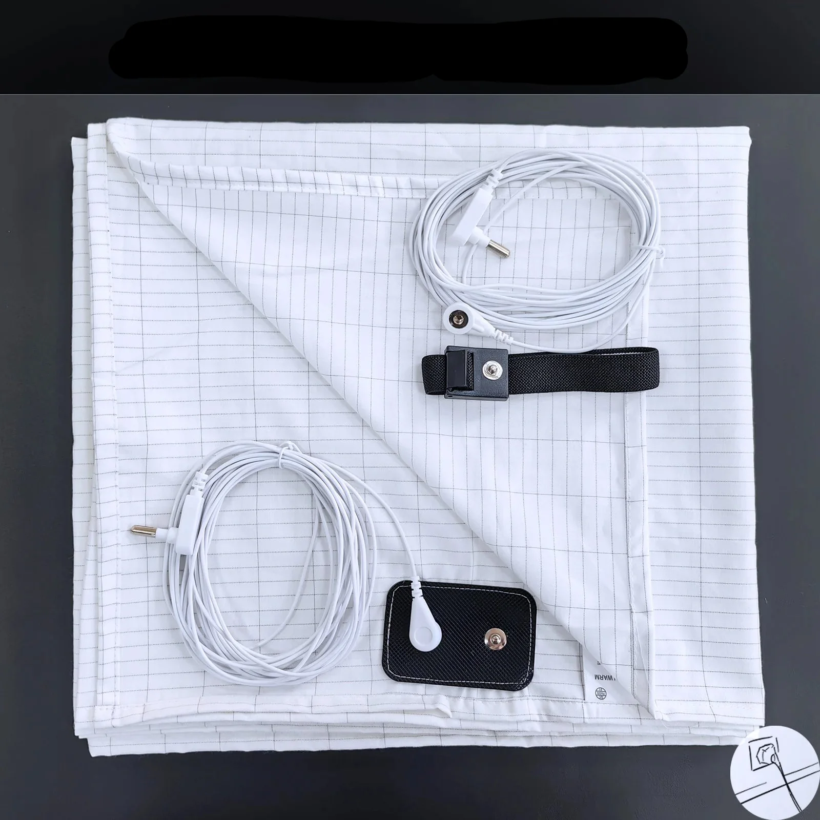 Earthing Bed Sheet Conductive Silver Antistatic Sheet