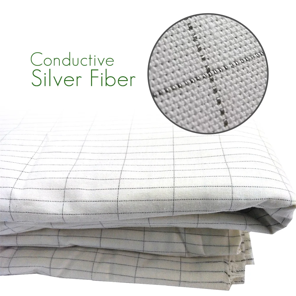 Earthing Bed Sheet Conductive Silver Antistatic Sheet - Image 2
