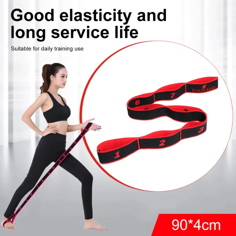 Elastic Resistance Band - Dance Yoga Stretching Belt for Pilates Fitness Equipment - Image 2