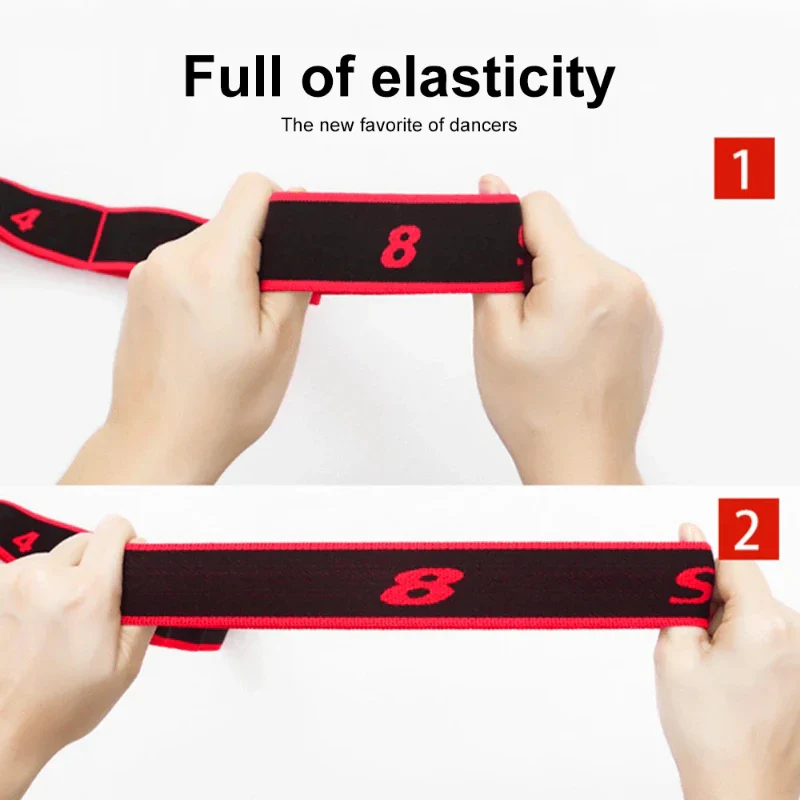 Elastic Resistance Band - Dance Yoga Stretching Belt for Pilates Fitness Equipment - Image 5