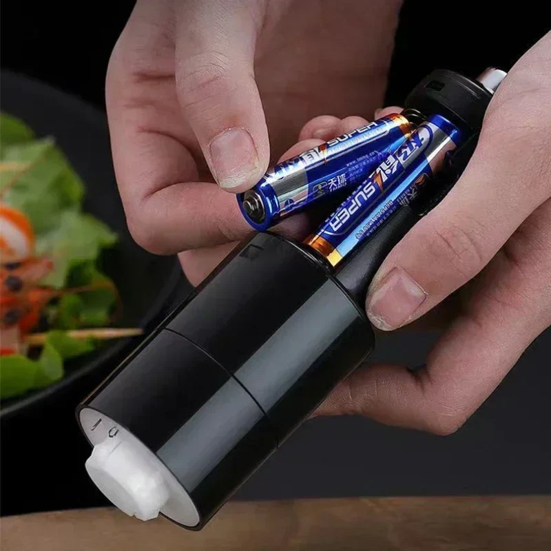 Electric Salt Pepper Grinder With LED Adjustable Coarseness - Image 3