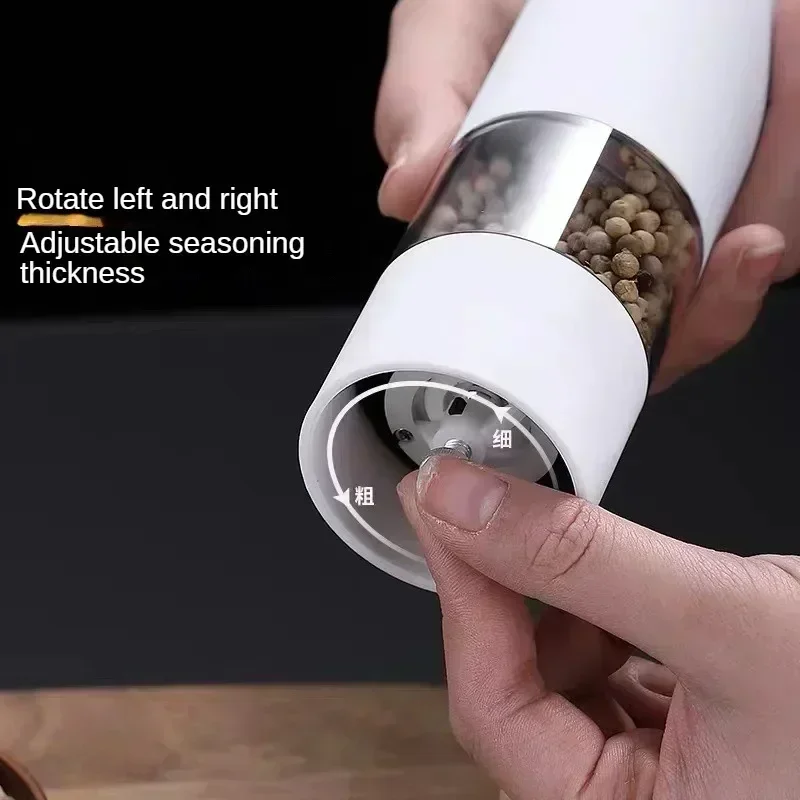 Electric Salt Pepper Grinder With LED Adjustable Coarseness - Image 4
