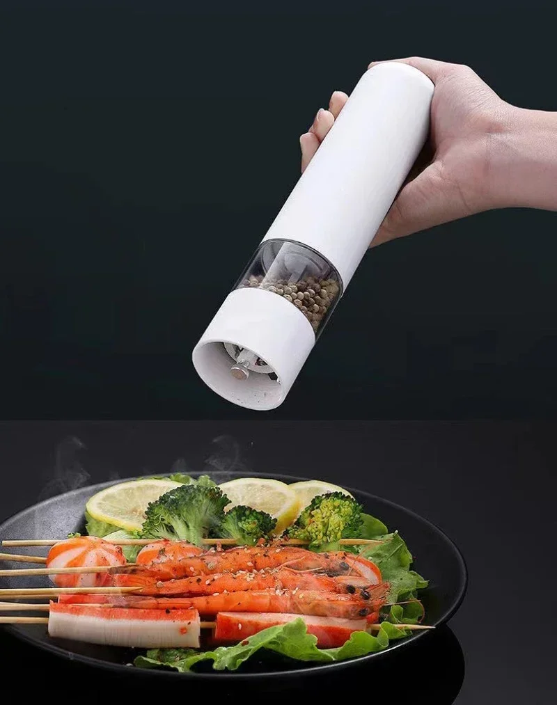 Electric Salt Pepper Grinder With LED Adjustable Coarseness - Image 9