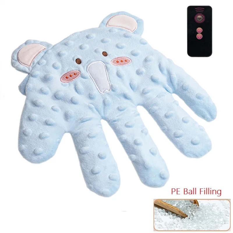 Electric Baby Sleep Aid Pillow with Remote Control, Soft Ergonomic Hand Design for Soothing Infants, Customizable Clapping Speed - Image 12