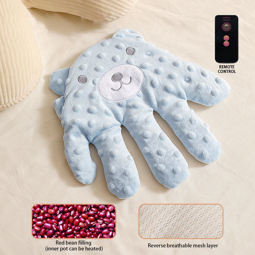 Electric Baby Sleep Aid Pillow with Remote Control, Soft Ergonomic Hand Design for Soothing Infants, Customizable Clapping Speed - Image 4
