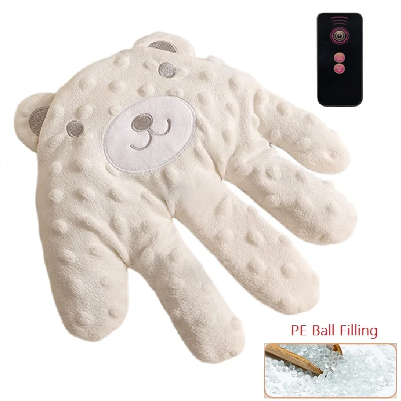 Electric Baby Sleep Aid Pillow with Remote Control, Soft Ergonomic Hand Design for Soothing Infants, Customizable Clapping Speed - Image 9