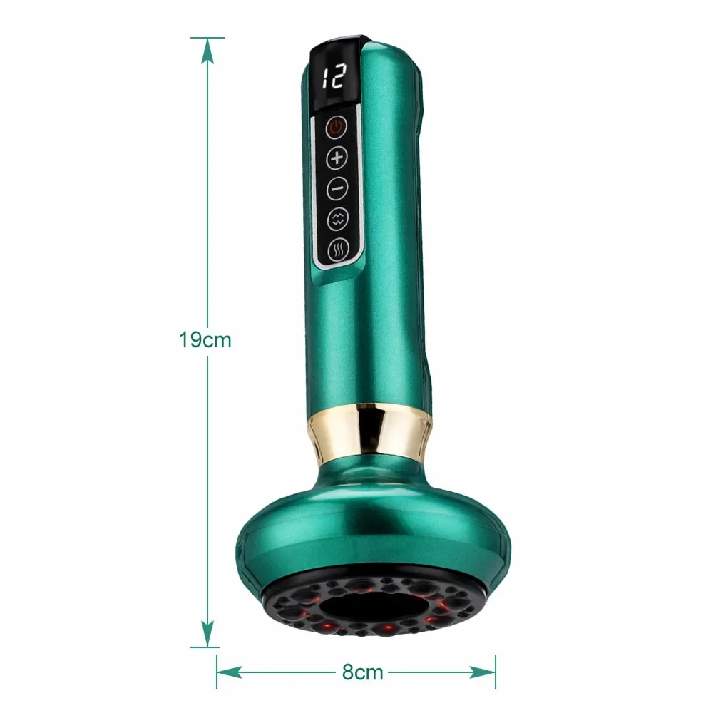Electric Cupping Massager Multi Speed Vacuum Therapy With Infrared Heating Portable Spring 2026 Wellness Trend - Image 6