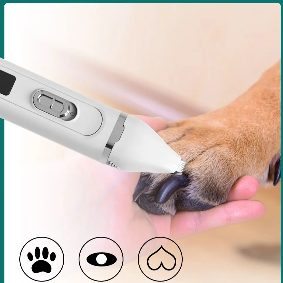Electric Dog Grooming Clippers - Professional Silent Pet Hair Cutter, USB Rechargeable, Pet Grooming Care - Image 2