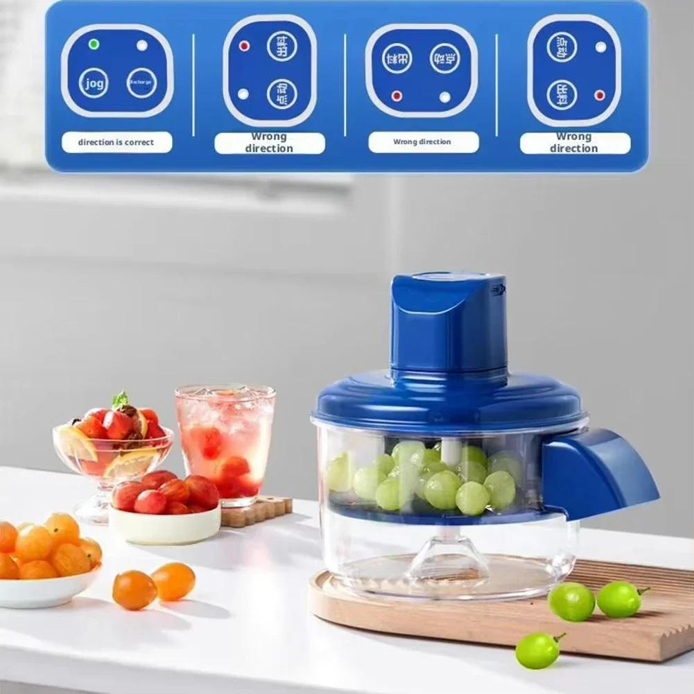 Electric Grape Peeler Machine Hands Free Fruit Peeler With Stainless Steel Blade, Summer Entertaining 2025 Time Saving - Image 2