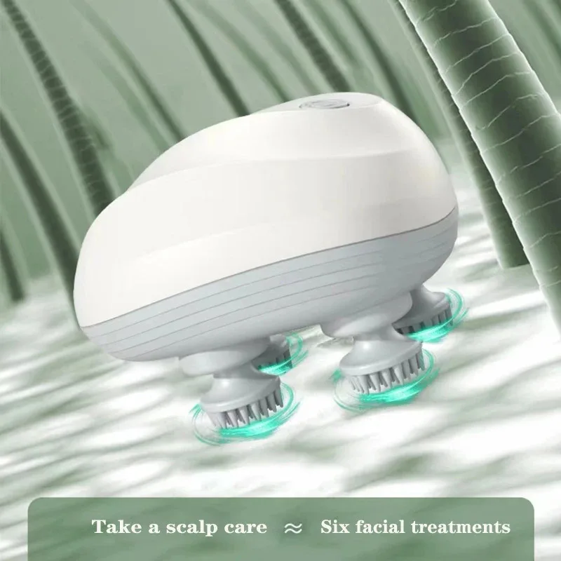 Electric Head Massager USB Rechargeable Scalp Massager Holiday Gift 2026 Deep Tissue Kneading for Neck Back Shoulders - Image 5
