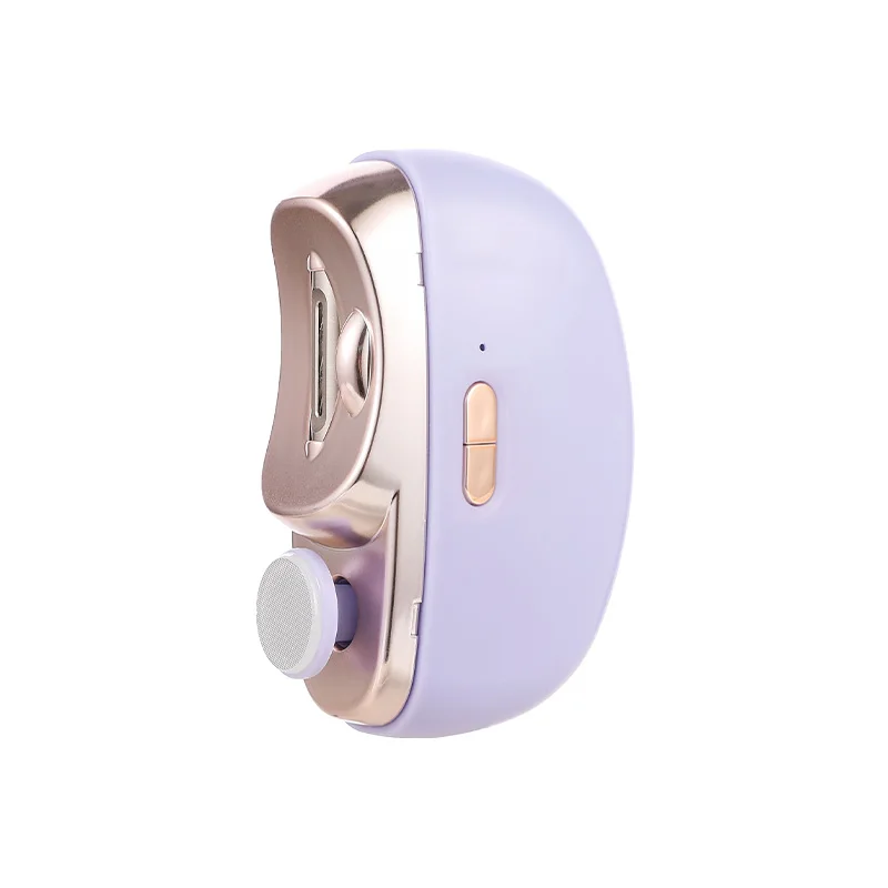 Electric Nail Clippers 2-in-1 Baby Manicure Trimmer Anti-Splash Infant Nail Groomer Newborn Care Fall 2025 Safe - Image 9
