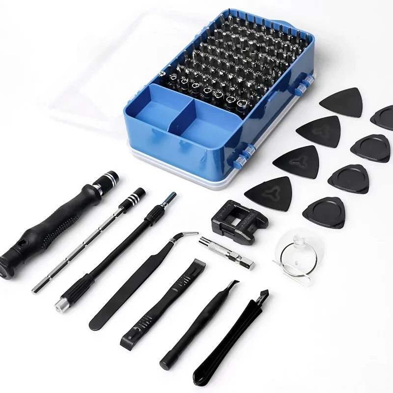 Electric Screwdriver Set 115/117-In-1 - Multifunction Tool Kit For Home PC And Phone Repair DIY Gift Idea - Image 4