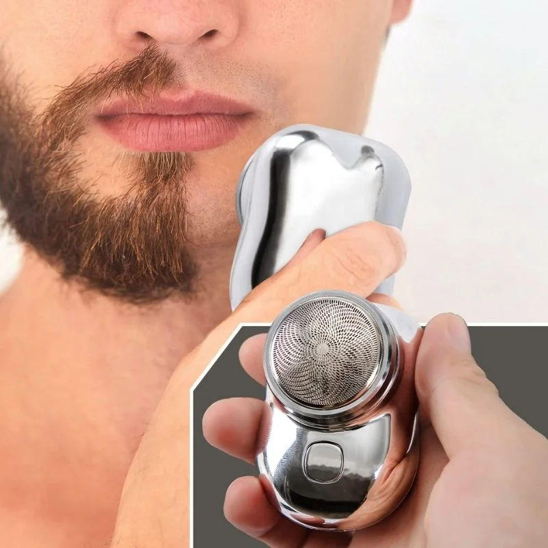 Electric Travel Shaver USB Pocket Mini Groomer Lightweight - Image 4